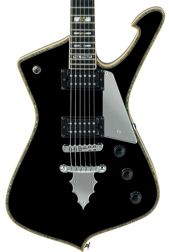 Ibanez PS Series PS120 Paul Stanley Signature Electric Guitar Gloss Black