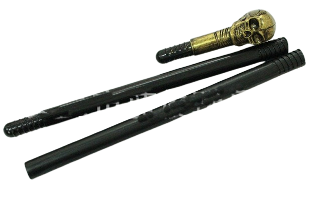 คทาหัวกระโหลก ขนาดยาว 75 ซม. สำหรับ ประกอบ ชุดเทพเจ้า ชุดเจ้าชาย ชุดกรีก ชุดอียิปต์