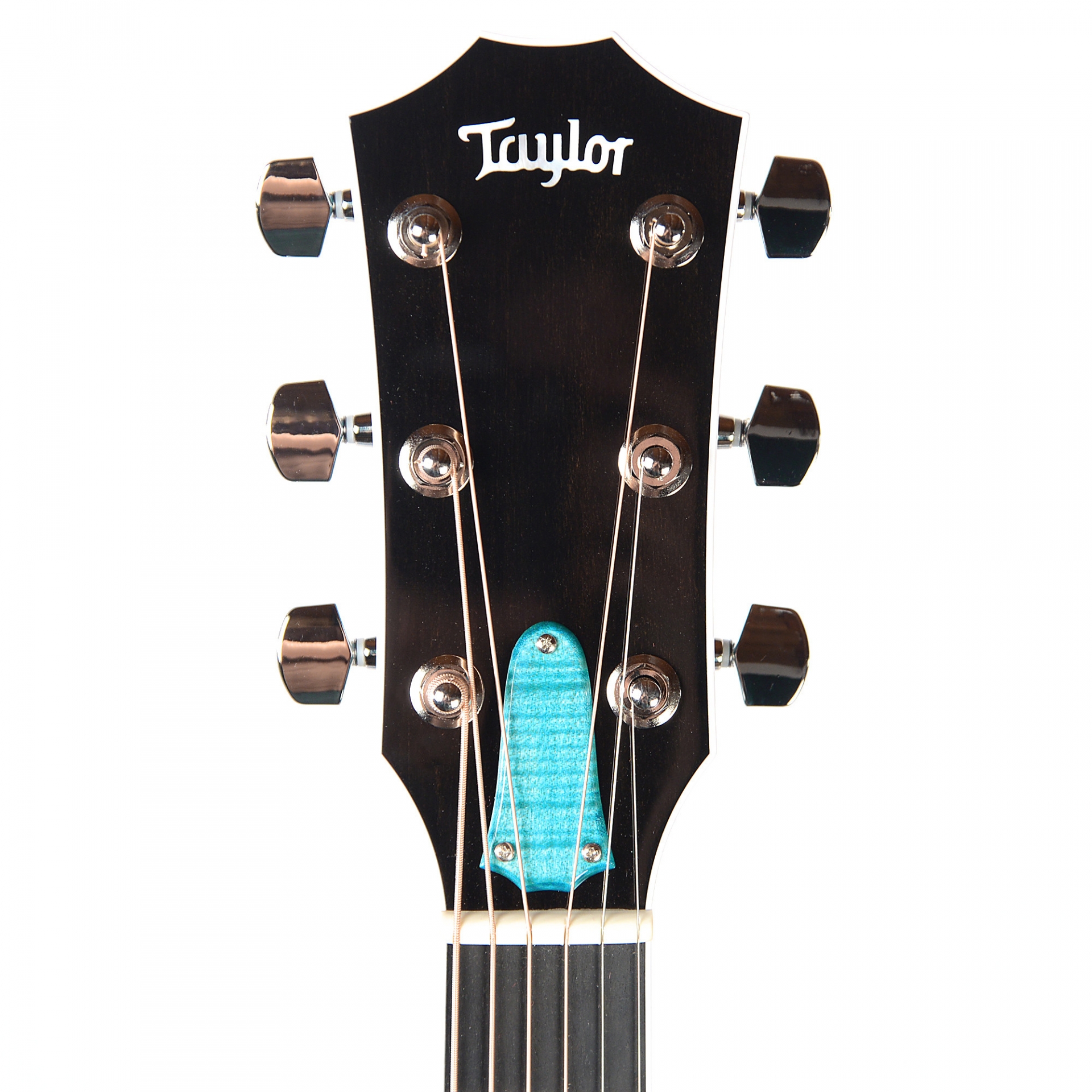 Taylor Custom Grand Auditorium AA Quilt Maple Koi Blue Cutaway Acoustic-Electric