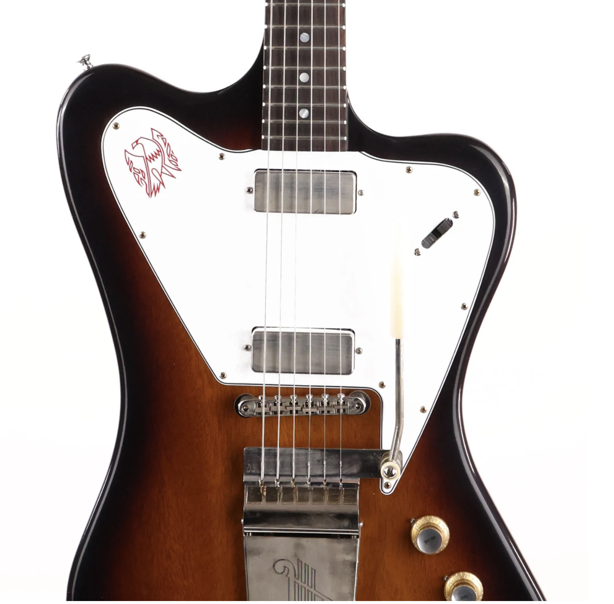 Gibson Custom Shop 1965 Non-Reverse Firebird V w/ Maestro Vibrola VOS Vintage Sunburst