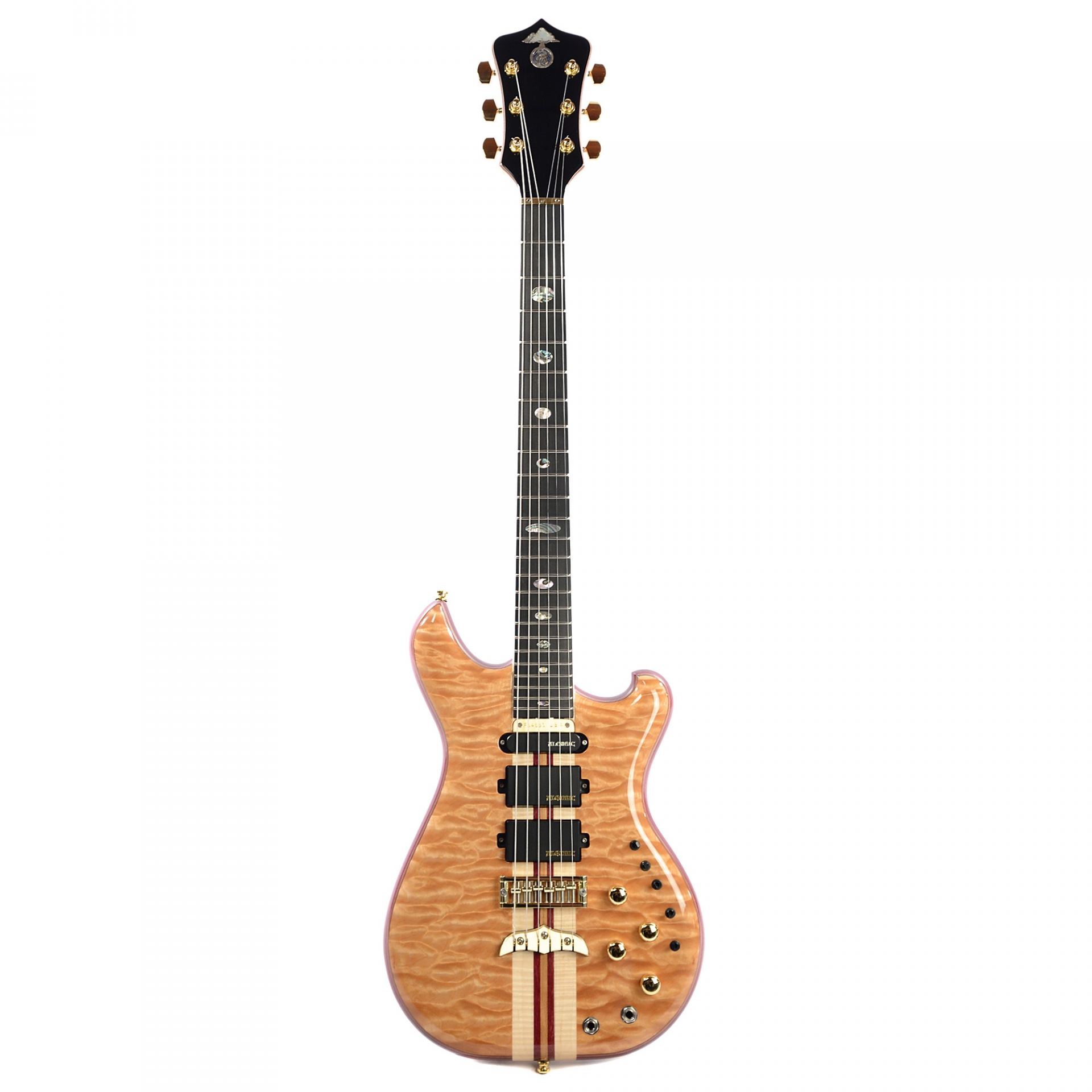Alembic Further 5A Quilted Maple Top Flame Maple Back Purpleheart Core No.F14551