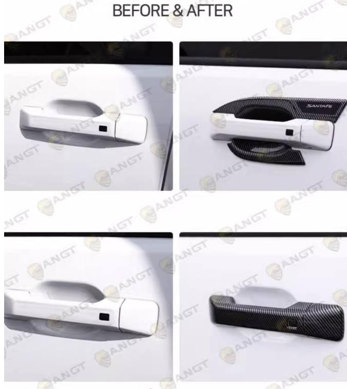 แต่งมือจับประตูด้านนอก Hyundai SANTA FE Hybrid ฮุนได ซานตา เฟ่