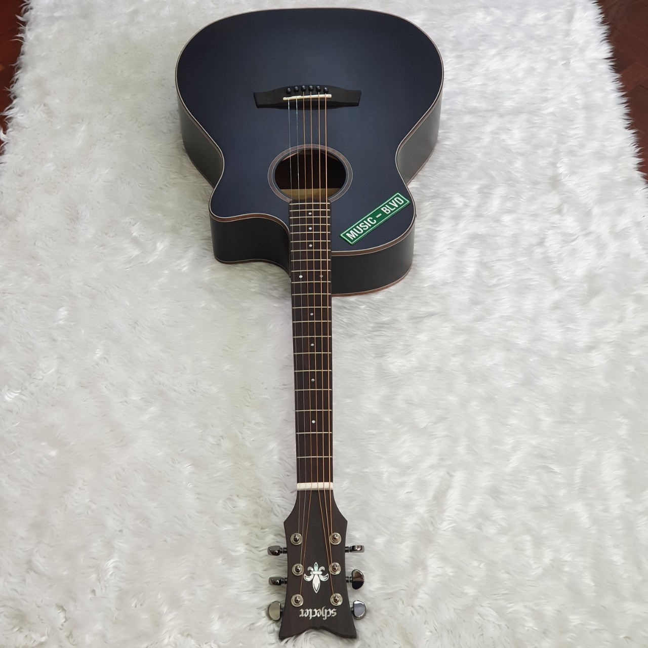 Schecter Orleans Studio Acoustic SSTBLK