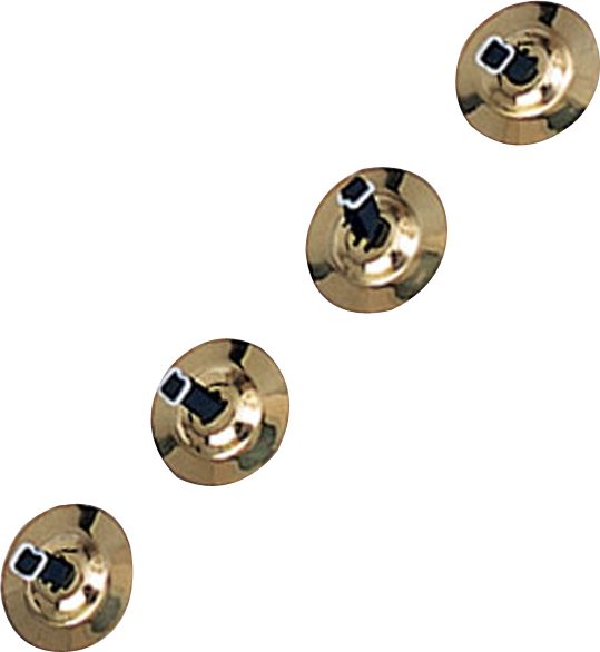 Rhythm Band Brass Cymbals with Knobs