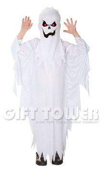 ชุดฮาโลวีน ชุดผี ชุดแฟนซีเด็ก ชุดผี Horror Ghost สำหรับวันฮาโลวีน มีขนาด M, L, XL