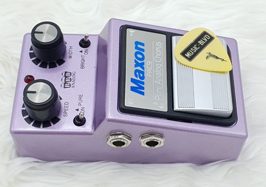 Maxon PAC-9 Pure Analog Chorus Guitar Effects Pedal