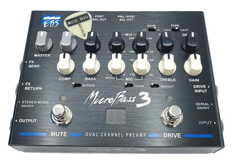 EBS MicroBass 3 2-channel Preamp