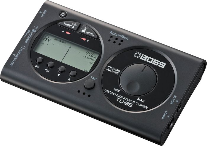 Boss TU-88 Micro Monitor & Tuner for Guitar & Bass