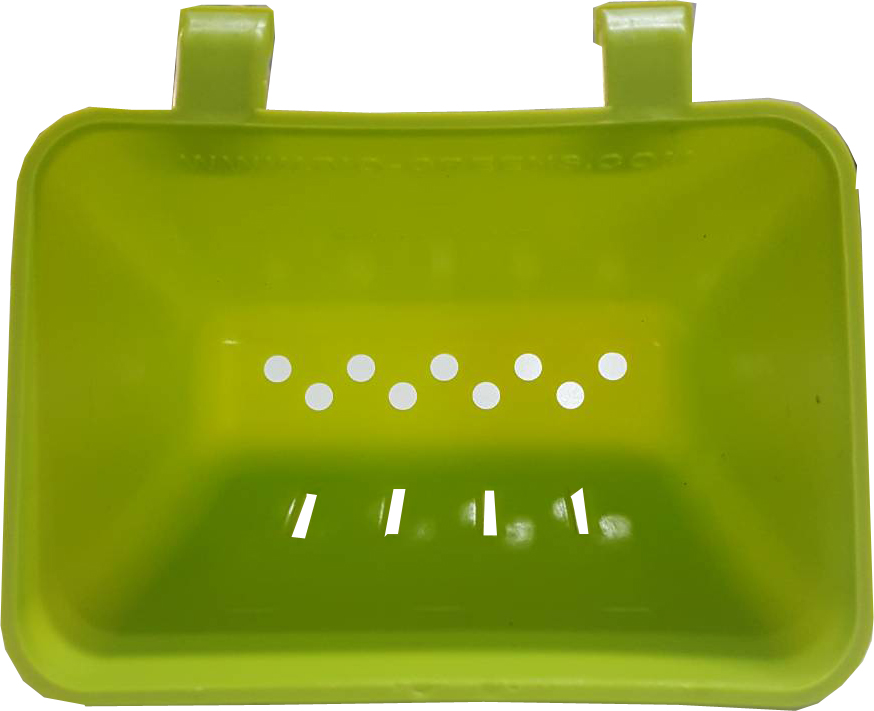 กระถางต้นไม้สวนแนวตั้ง ขนาดเล็ก สีเขียวอ่อน