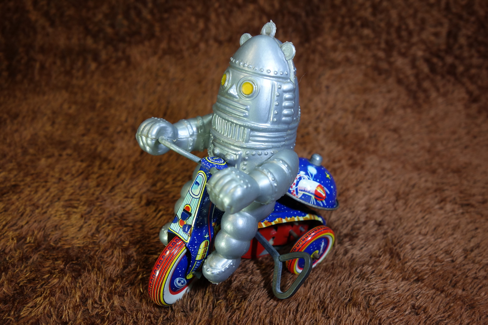 S&E Robby the Robot Space Tricycle ของเล่นไขลานยุค 60s