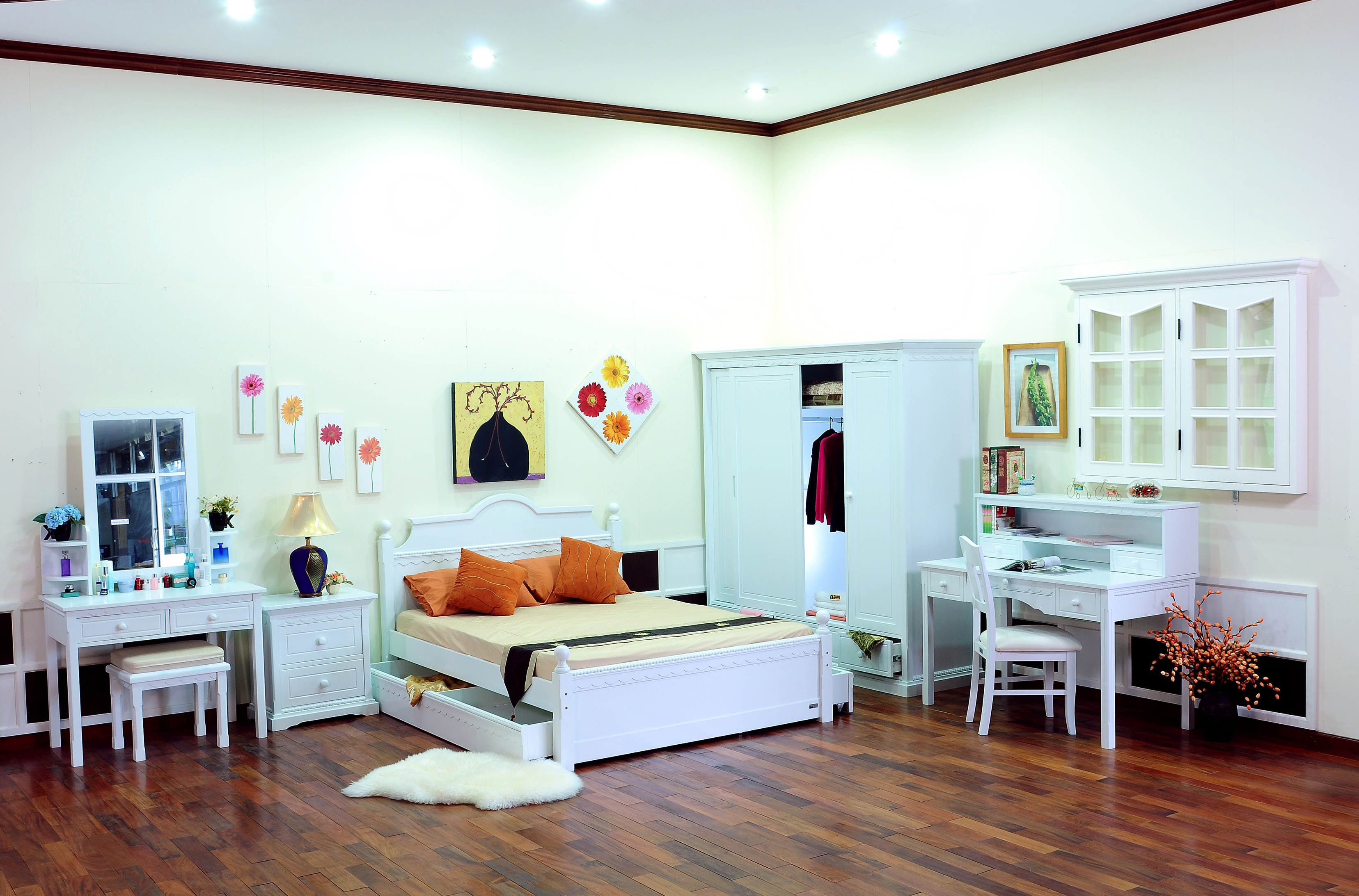 เฟอร์นิเจอร์ ชุดห้องนอน รุ่น Isabella ชุดประหยัด - มาตรฐาน