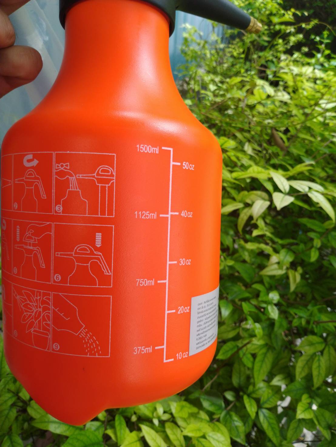 กระบอกฉีด+ควบคุมแรงดัน 1.5 ลิตร