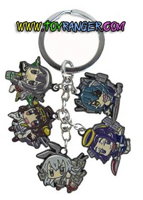 พวงกุญแจองุ่นโลหะ Kantai Collection 1