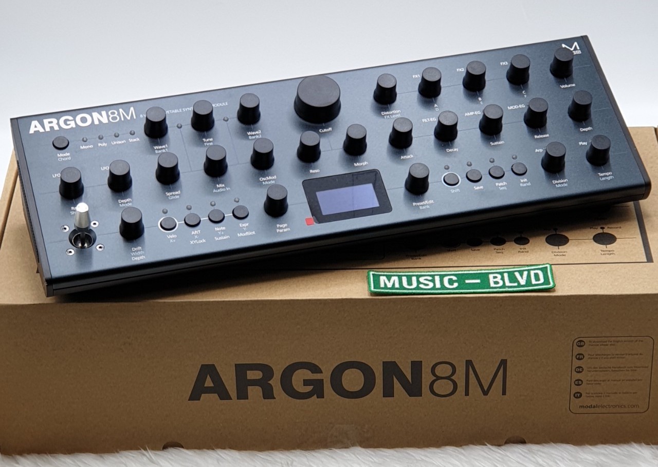 Modal Electronics Argon8-M 8-Voice Polyphonic Wavetable Synthesizer Module