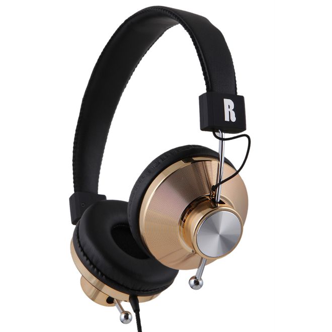 eskuche On-Ear Audio Headphone Gold