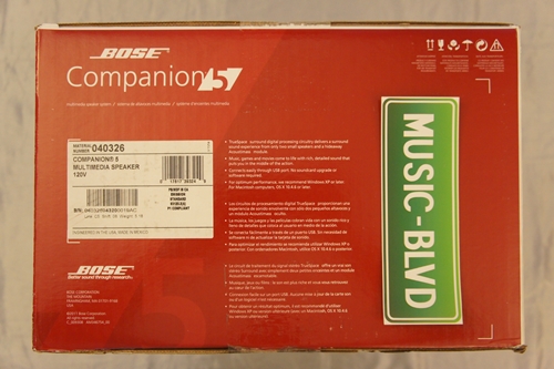 Bose Companion 5 Multimedia Speaker System