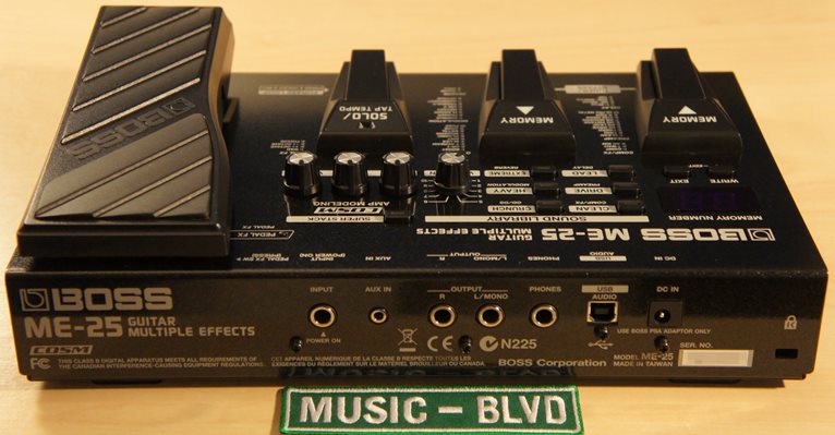 Boss ME-25 Guitar Multi-Effects Pedal