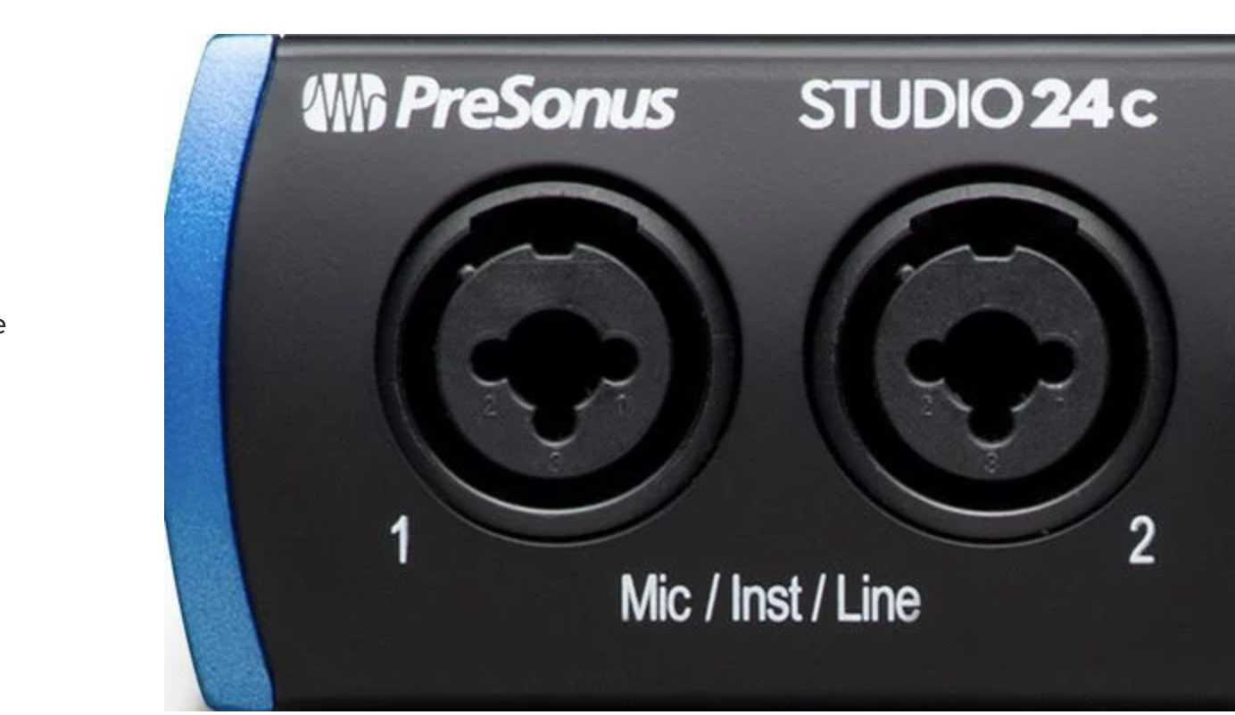 PreSonus Studio 24c USB-C Audio Interface