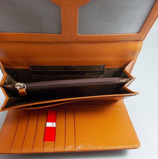 กระเป๋าสตางค์ ELLE น้ำตาล ใหม่ แท้