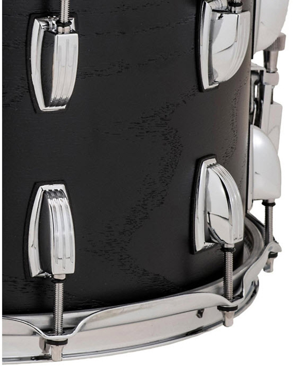 Ludwig Classic Series Hybrid Black Oak Shell Snare Drum 14x8 Inch Black