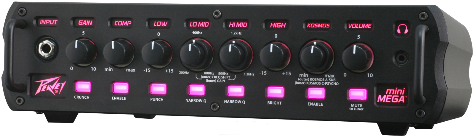 Peavey MiniMEGA 1,000W Bass Amp Head