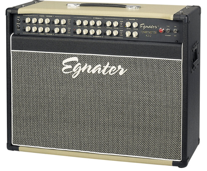 Egnater Tourmaster Series 4212 All-Tube Guitar Combo Amp Black/Beige