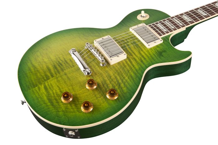 Gibson Custom Les Paul Custom Pro Electric Guitar with AA Maple Top Iguanaburst