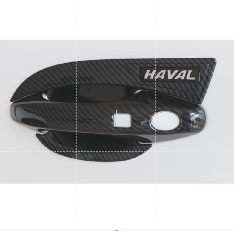 Haval H6 2021 รุ่นที่ 3 ครอบมือจับประตู กันรอยมือจับประตู พร้อม เบ้าประตู/เบ้ากันรอย/เบ้ารองมือเปิดประตู 8 ชิ้น