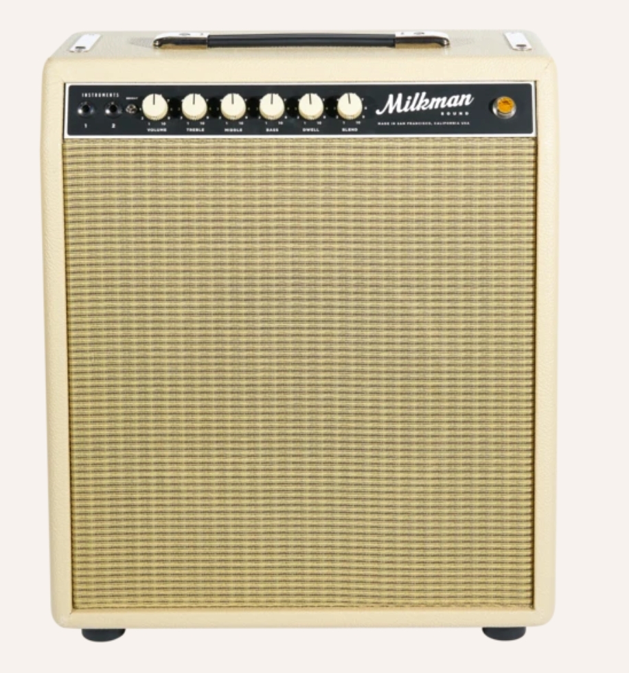 Milk Man Sound 300W Pedal Steel Half and Half Head,12 - 15 In. Combo (Black,Vanila)