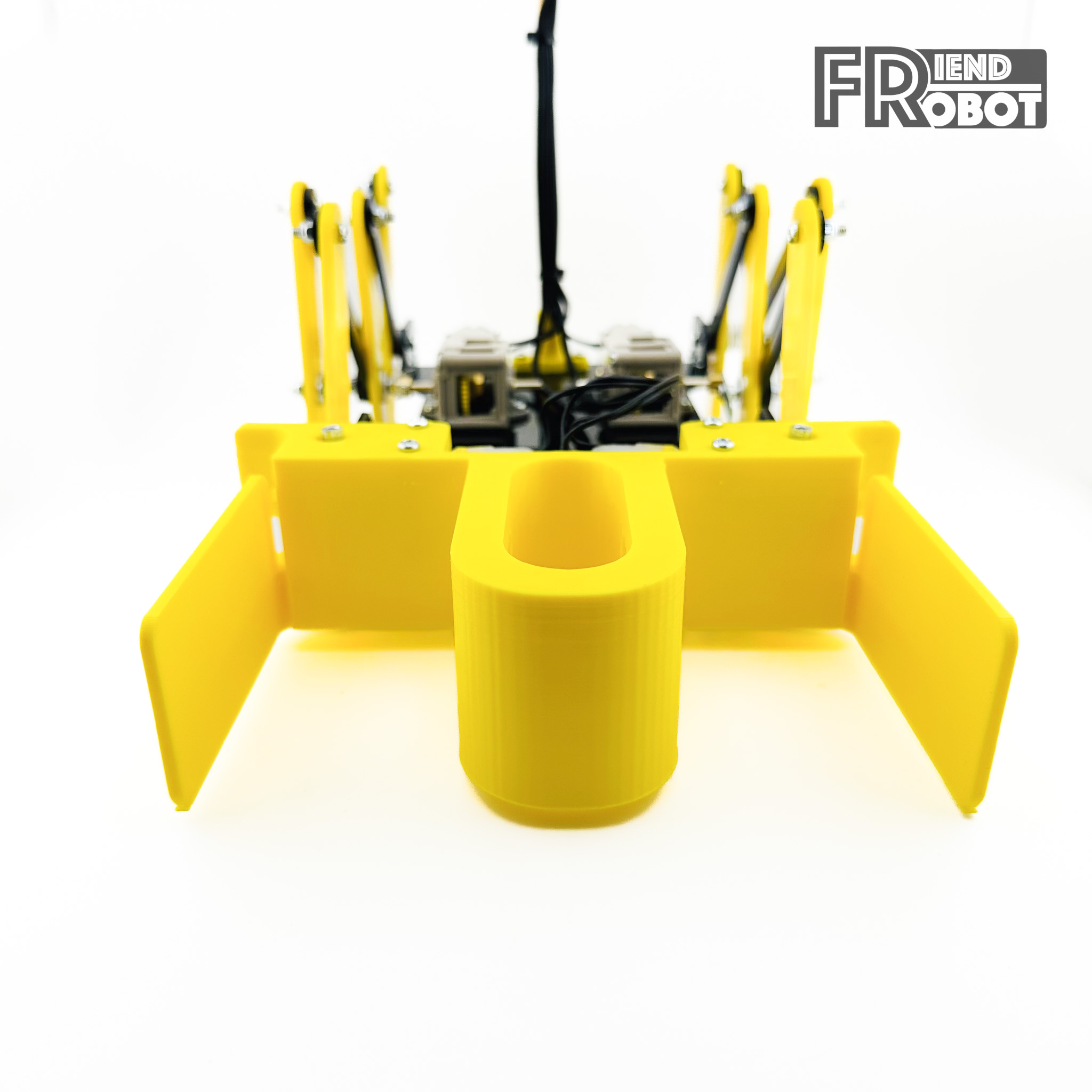 หุ่นยนต์เก็บลูกบาศก์ ขนาด 5x5 cm. สูงสุด 2 ลูก