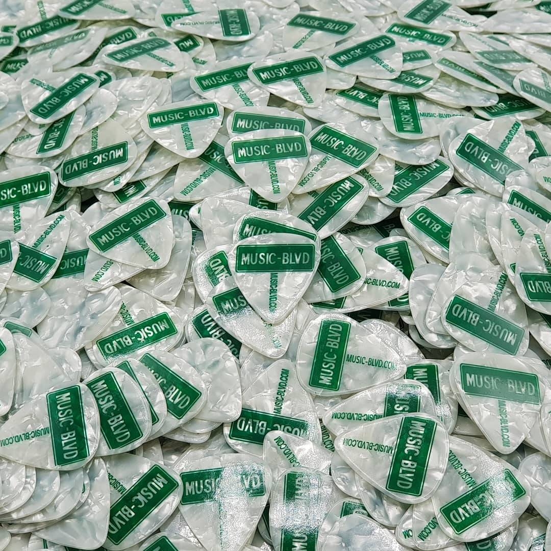 ปิ๊กกีตาร์ BLVD Picks WP10 ความหนา 1.0 mm. (Set of 6) Made in USA.