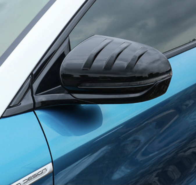 ครอบกระจกรถยนต์ ฝาครอบกระจกรถ สำหรับรถยนต์ไฟฟ้า BYD Atto 3 บีวายดี อัตโต 3