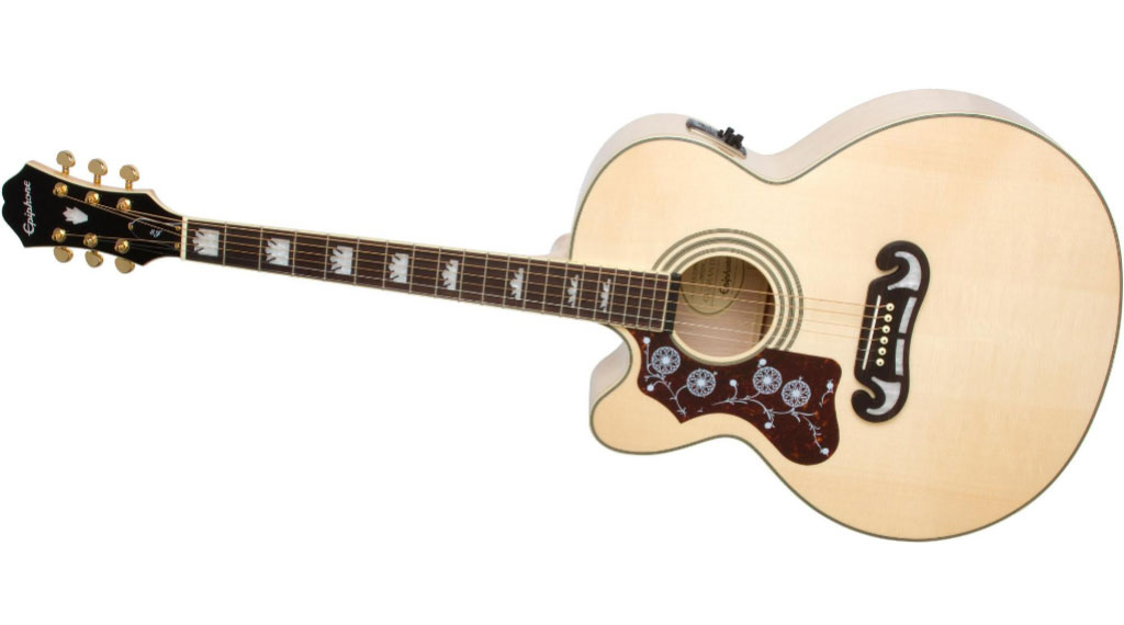 Epiphone Limited Edition EJ-200SCE Left-Handed Acoustic-Electric Guitar