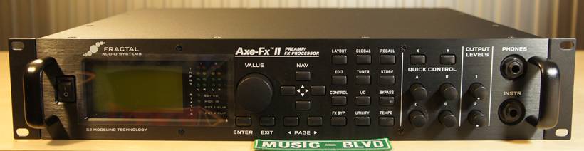 Fractal Audio Systems Axe-Fx II Preamp/FX Processor