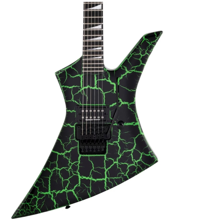Jackson Pro Series Signature Brandon Ellis Kelly Electric Guitar - Green Crackle