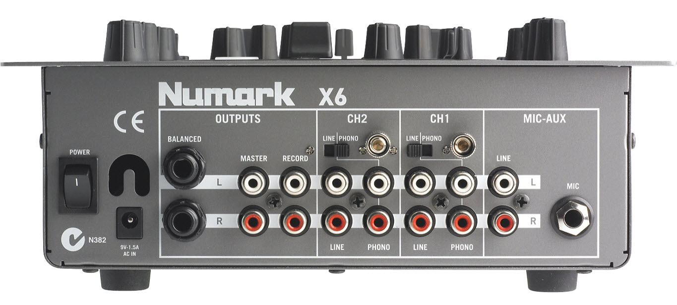 Numark X6 DJ Mixer with Effects