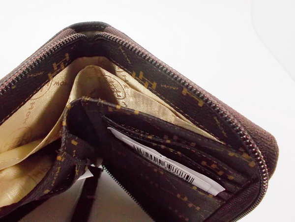 กระเป๋าสตางค์ HOW น้ำตาลไหม้ ใหม่ แท้