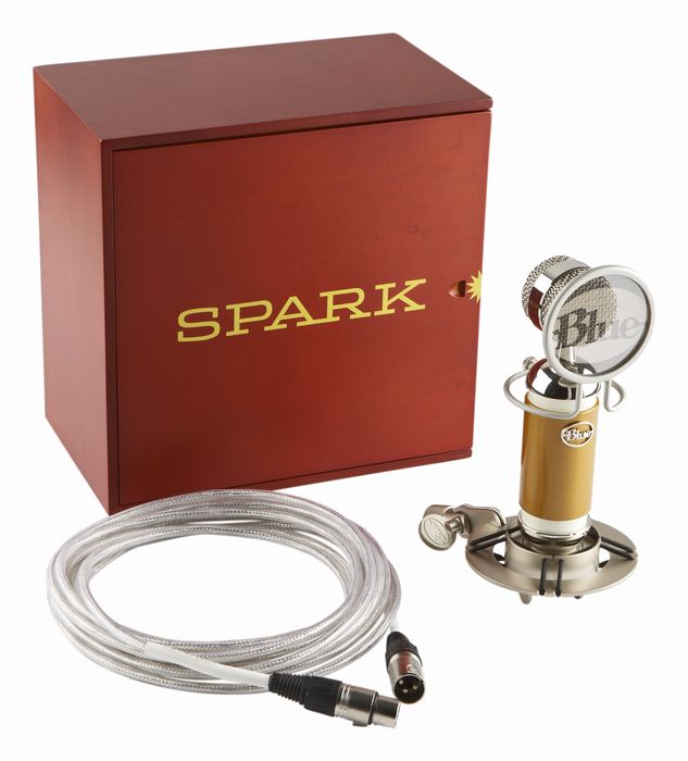 Blue Spark Condenser Microphone Gold Limited Edition