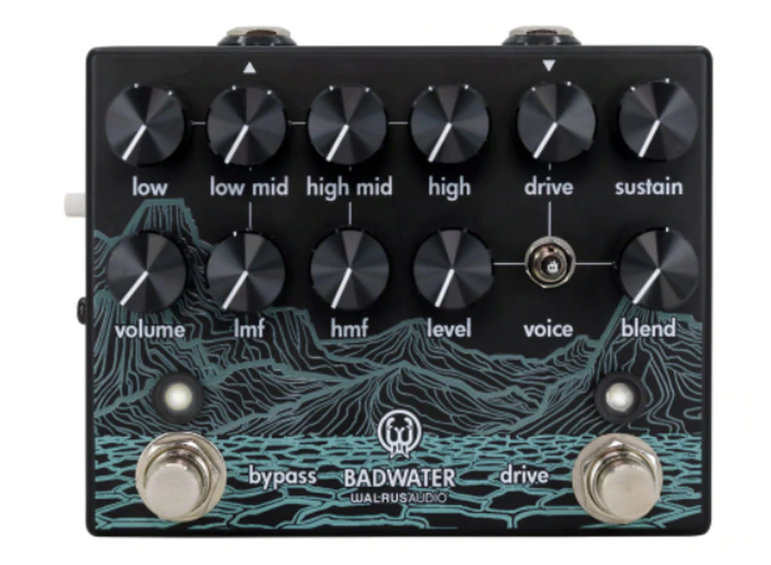 Walrus Audio Badwater Bass Pre-Amp D.I. - 900-1066