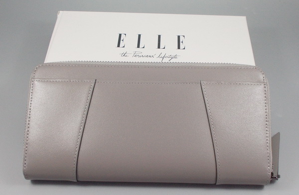 กระเป๋าสตางค์ ELLE เทา ใหม่ แท้
