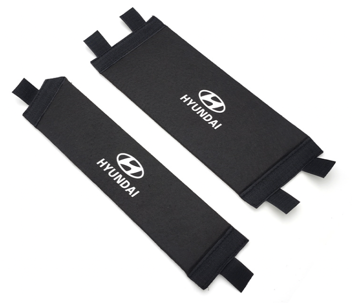 แผ่นกั้นของท้ายรถ กันไหล พร้อมโลโก้ Hyundai CRETA ฮุนได เครต้า