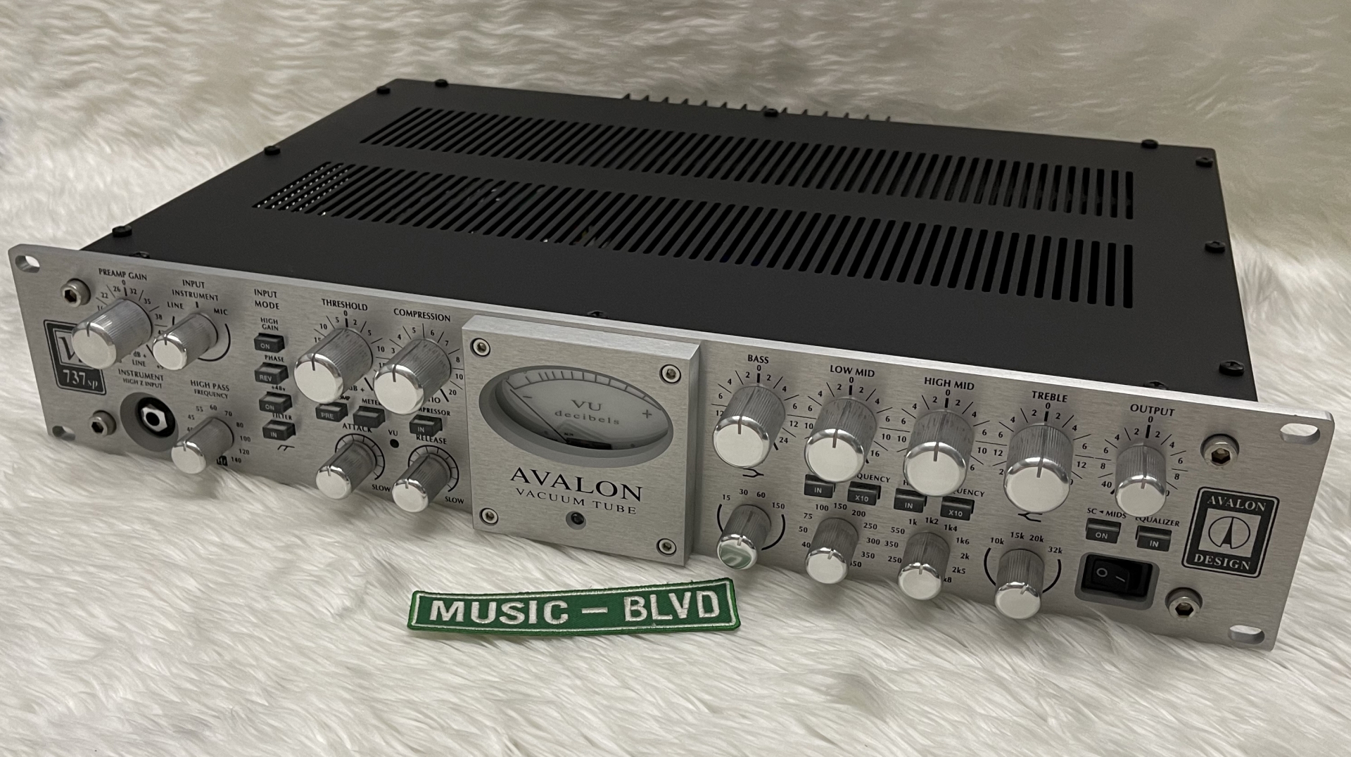 Avalon VT-737sp Class A Mono Tube Channel Strip