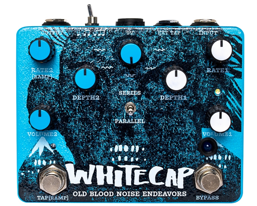 Old Blood Noise Endeavors Whitecap Dual Tremolo Effects Pedal