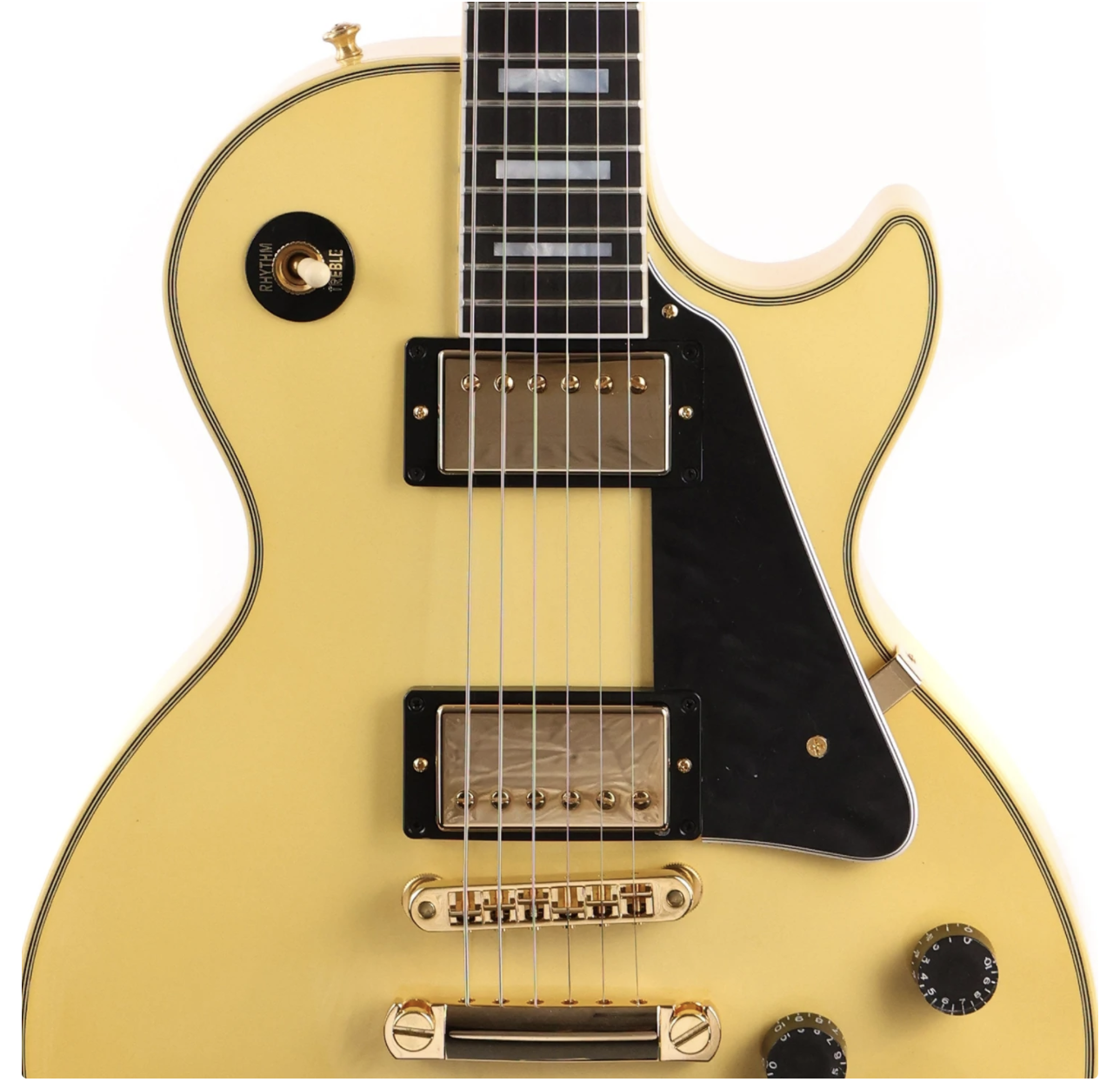 Gibson Custom Shop Les Paul Custom Aspen White Made 2 Measure