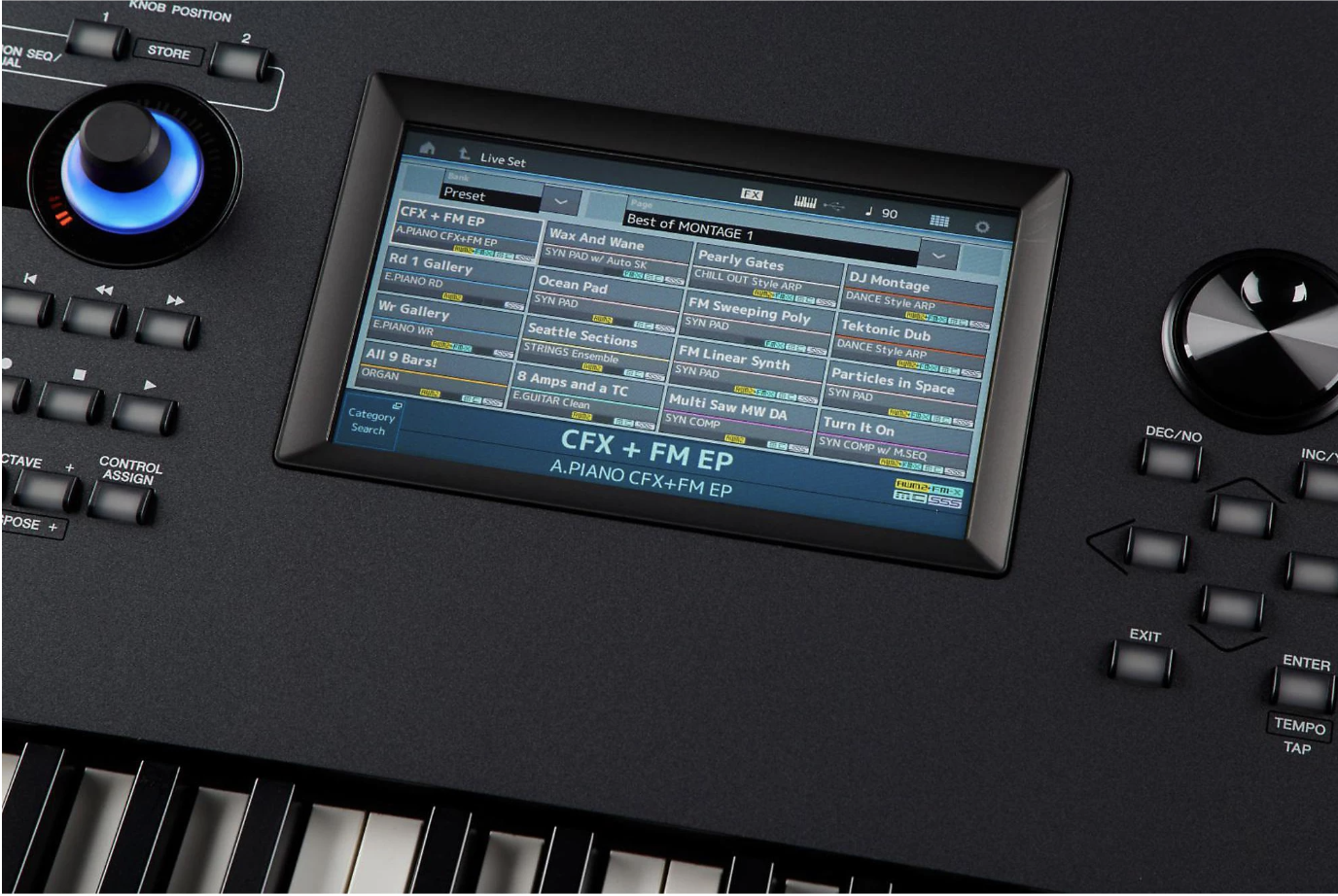 Yamaha Montage 8 Flagship Synthesizer