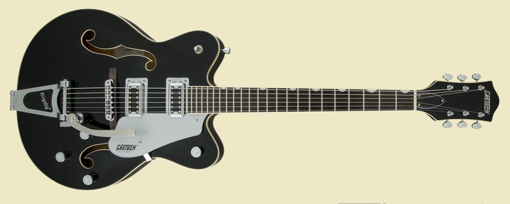Gretsch G5422T ELECTROMATIC HOLLOW BODY DOUBLE-CUT WITH BIGSBY , BLACK