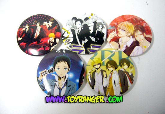 เข็มกลัด Durarara 2 (5 อัน)