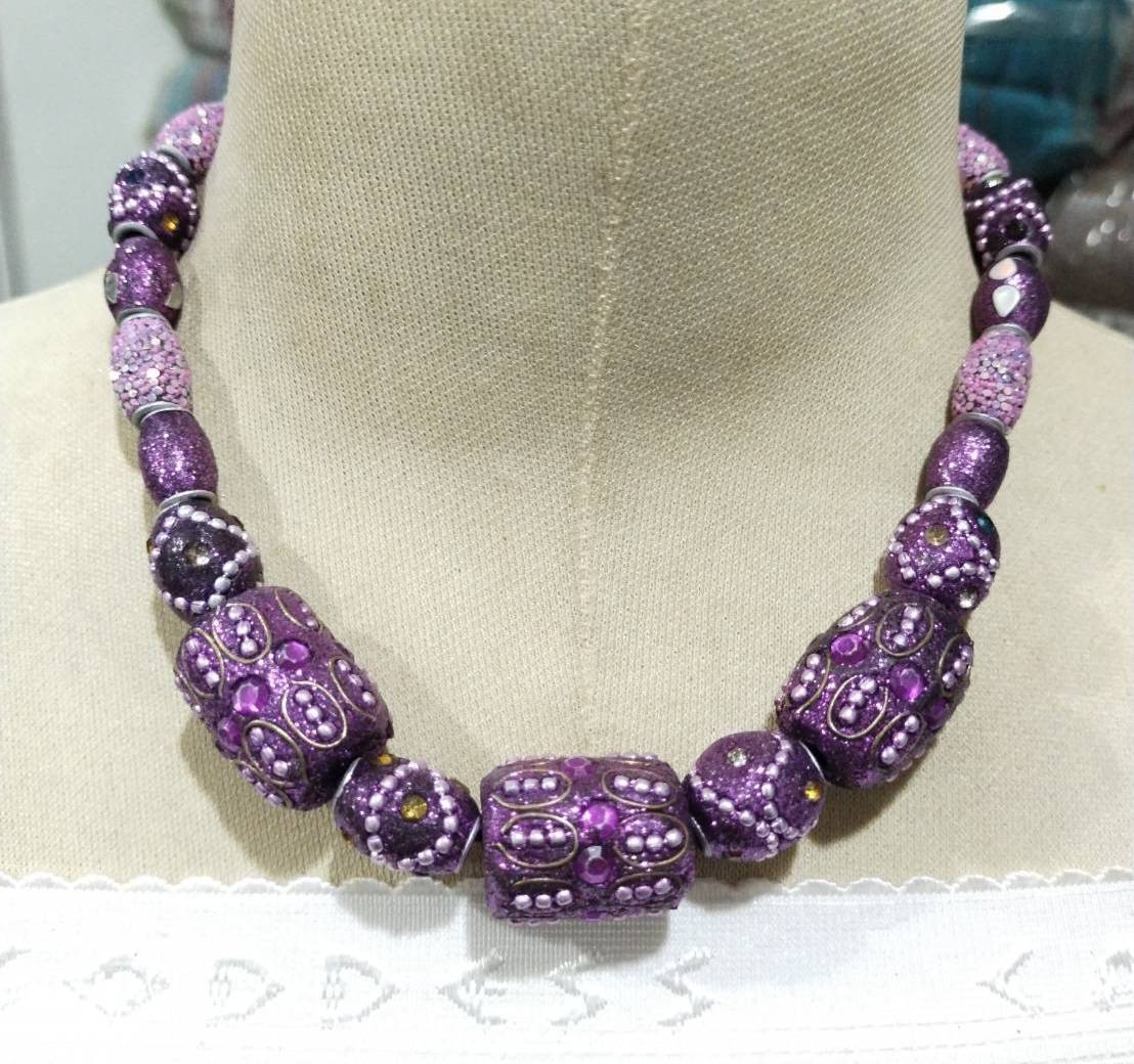 สร้อยคอแฟชั่น เนื้องาน เซรามิก