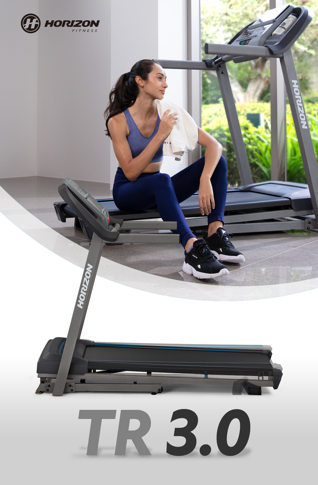 ลู่วิ่งไฟฟ้า Horizon Treadmill TR3.0 Zwift!!