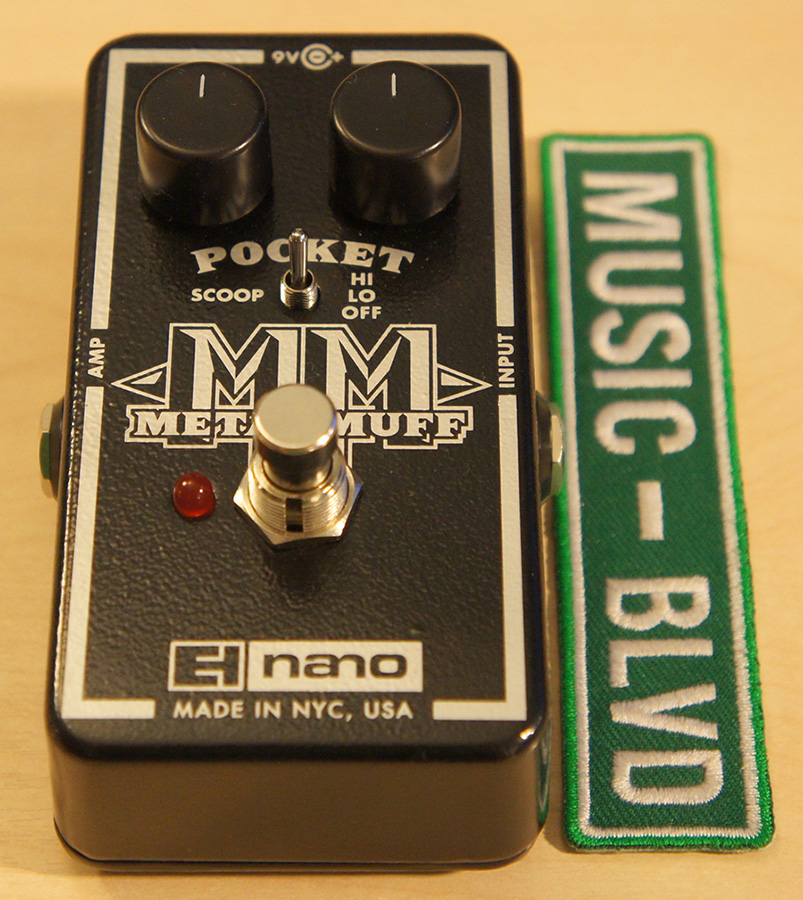 Electro-Harmonix Nano Pocket Metal Muff Distortion Guitar Effects Pedal